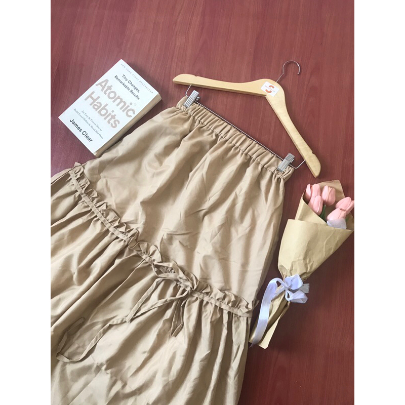 MOCCA RUFFLE SKIRT | ROK RUFFLE | ROK RAMPEL