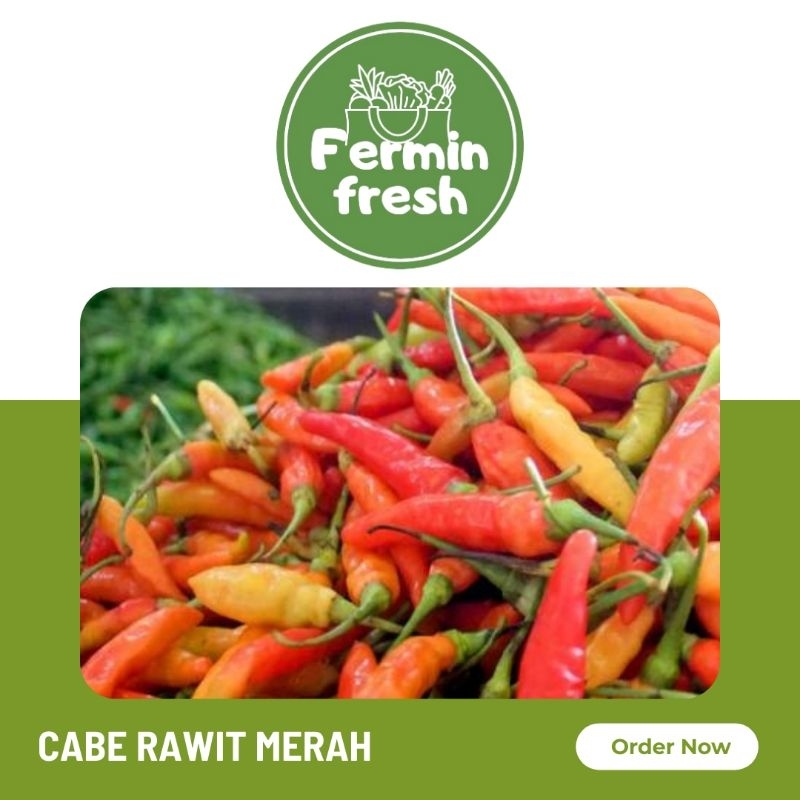 

Fermin Fresh, Cabe rawit merah 100 - 250 - 500