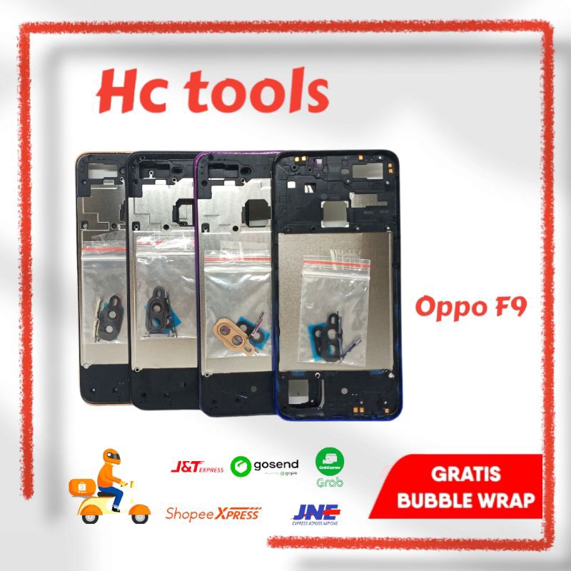 Bezzel Bezel Bazel Tulang Mesin Tengah Oppo F9/F9 Pro