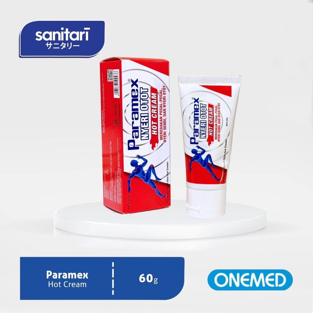 Paramex Nyeri Otot Hot Cream Pereda Nyeri Otot Pegal Krim Paramex Cream Meredakan Nyeri Sendi