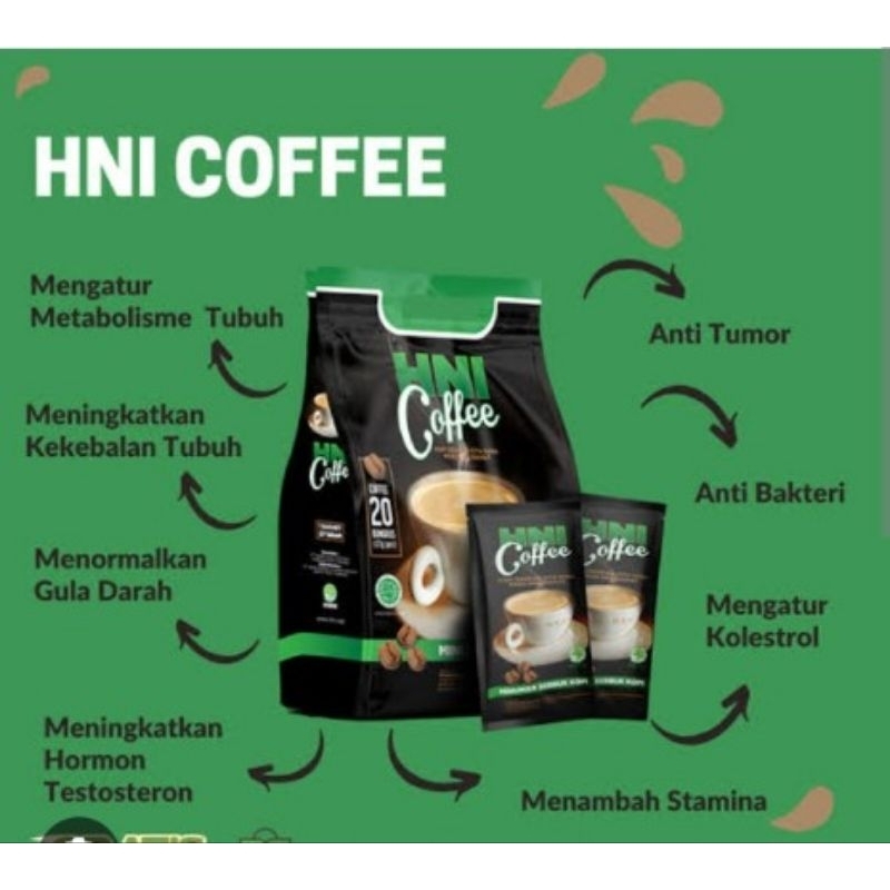 

HNI COFFEE Ori BPOM, Kopi HNI