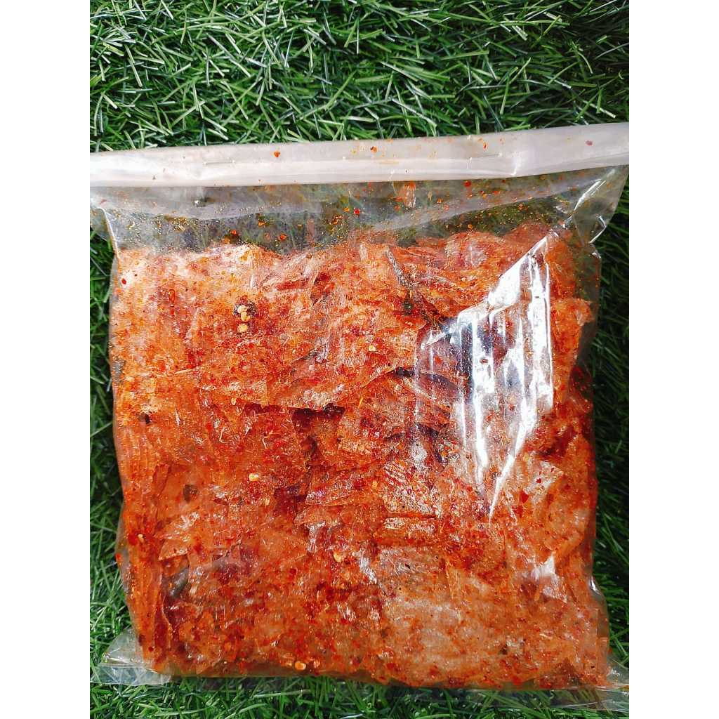 

Keripik kaca pedas daun jeruk 250gram