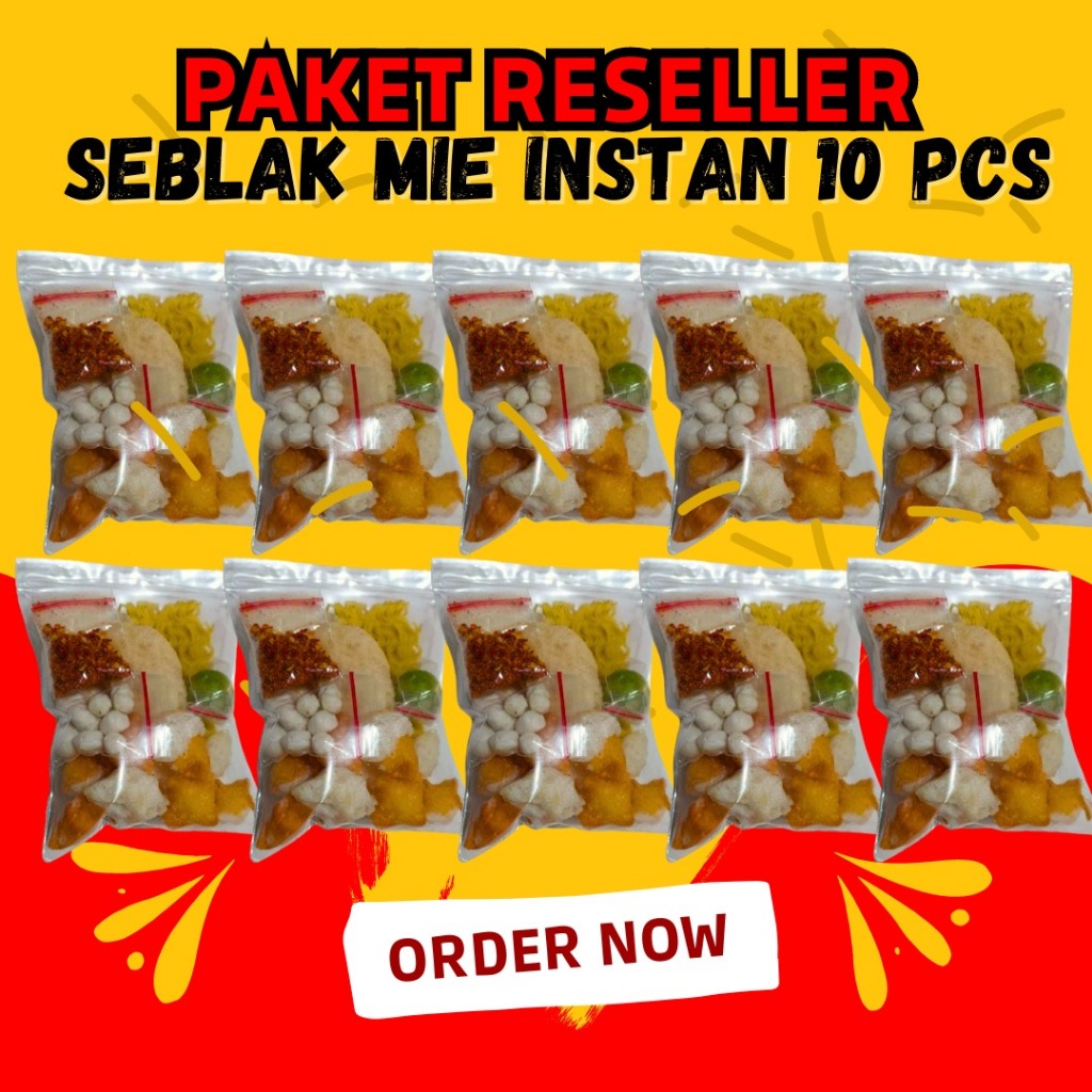 

Seblak Mie Makanan Instan Murah HALAL isi 10pcs