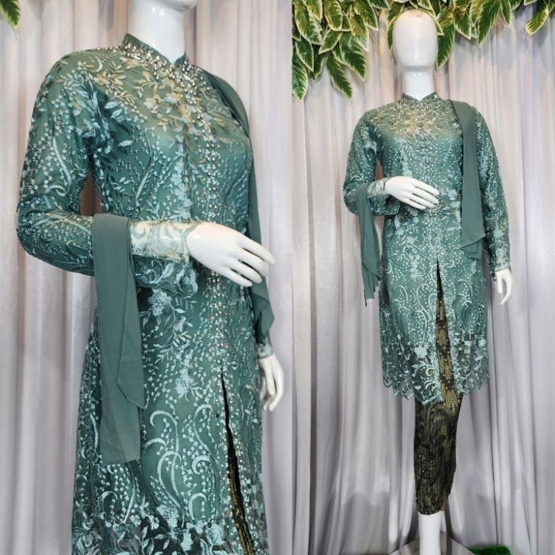 Kebaya Tunik Selendang Shopia || Kebaya modern