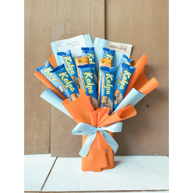 BUKET COKLAT CEMILAN SILVERQUEEN KALPA EMPIAKSTUFF