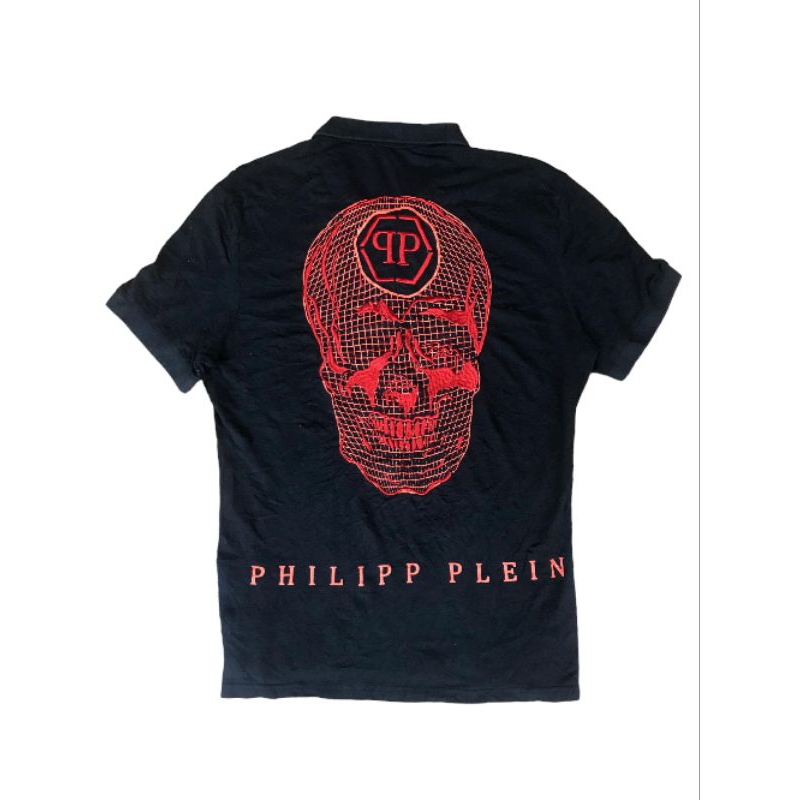 Polo shirt philipp plein bordir second original