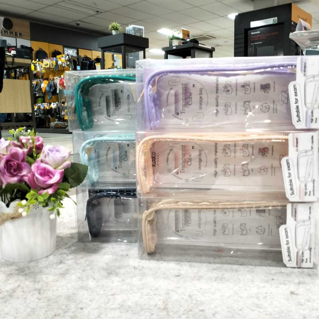 

GRAMEDIA KEDIRI - KAKO PENCASE TRANPARNT CUBE KK-805T