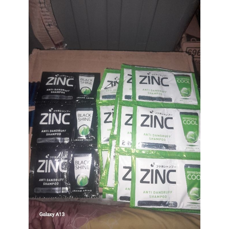 zinc Shampoo sachet