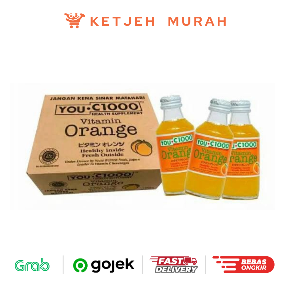 

You C 1000 Vitamin Orange Water 140 ML 1 Dus isi 30 Pcs