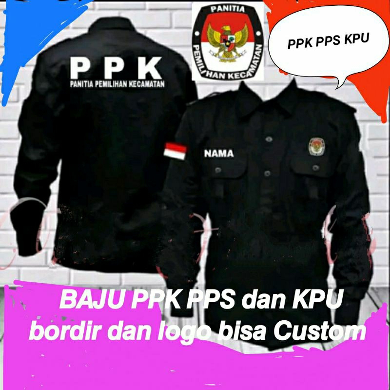 BAJU PPK dan PPS KPU
