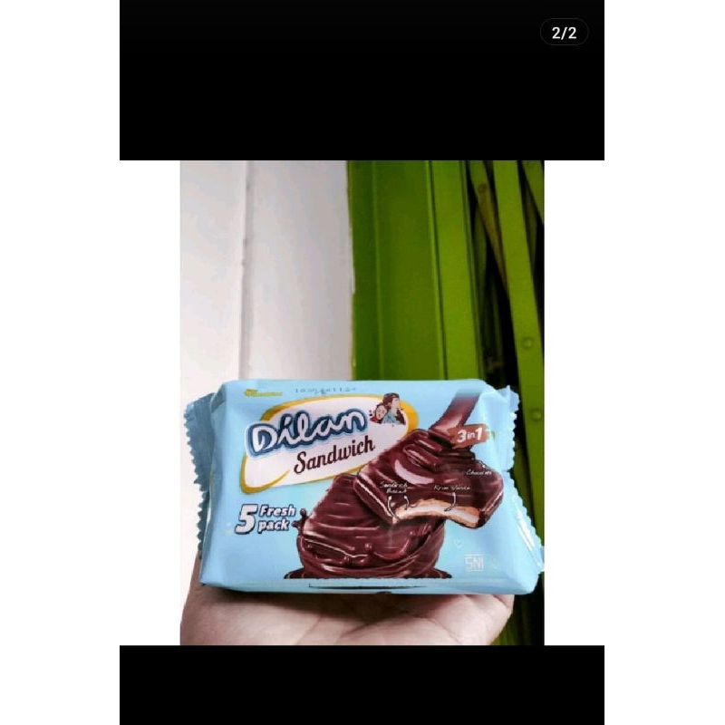 

Dilan sandwich pack/dilan choco sandwich/dilan biskuit coklat/80gr