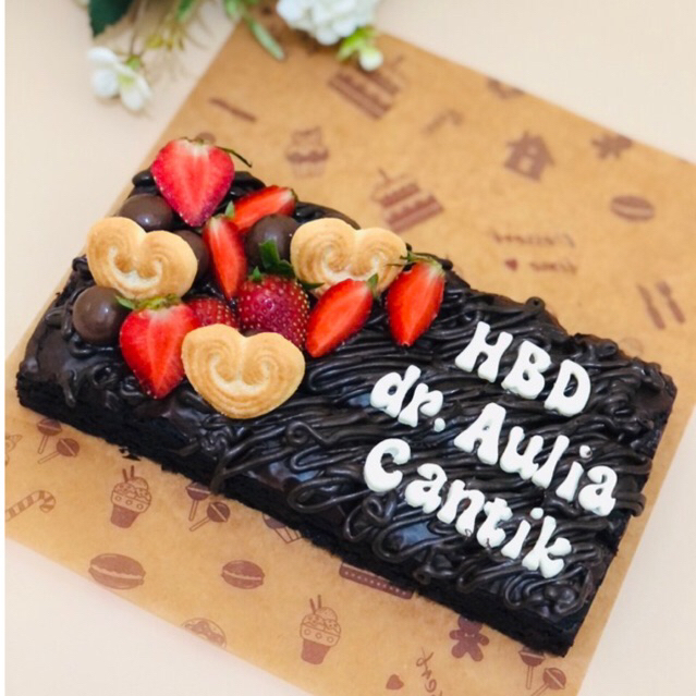 

Custom Brownies - Choco Berry "S