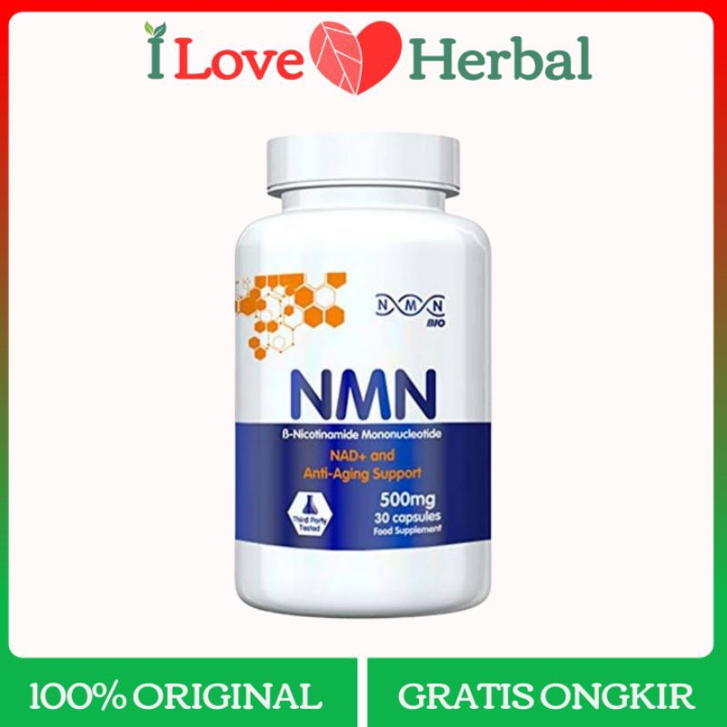 NMN Bio - Nicotinamide Mononucleotide NAD+ And Suplement Herbal Anti Aging Original