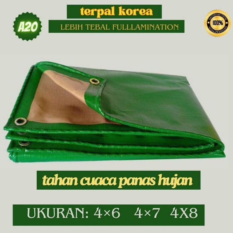 TERPAL KOREA A20 UKURAN 4x6 4x7 untuk tenda terop dan truck
