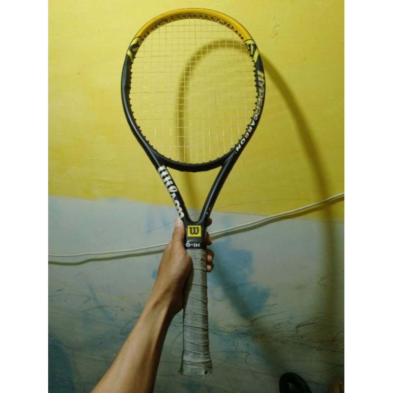 Raket Tenis Wilson HYPER HAMMER 6.3 Berat : -+250Gr 110 inch Bekas Mulus