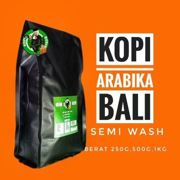 

Kopi Arabika Bali PREMIUM 1KG Proses Semi Wash