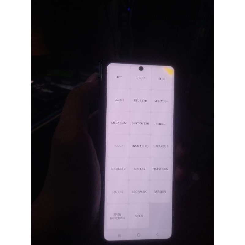 lcd depan samsung z fold 4 minus