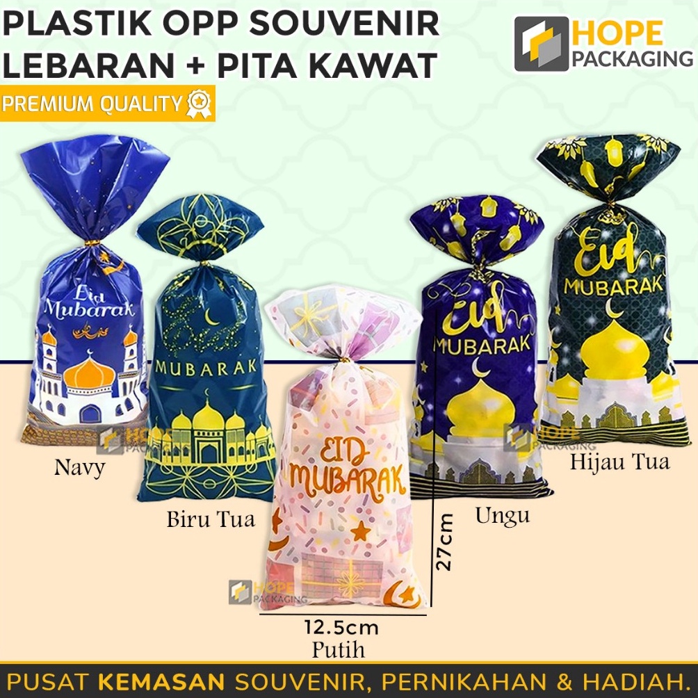 

GOGO ORDER Harga 2 Pcs Plastik OPP Souvenir Motif Pita Kawat Souvenir Hampers Kantong Plastik Bingkisan Lebaran Anak Plastik Kawat Plastik Lebaran Bingkisan Snack