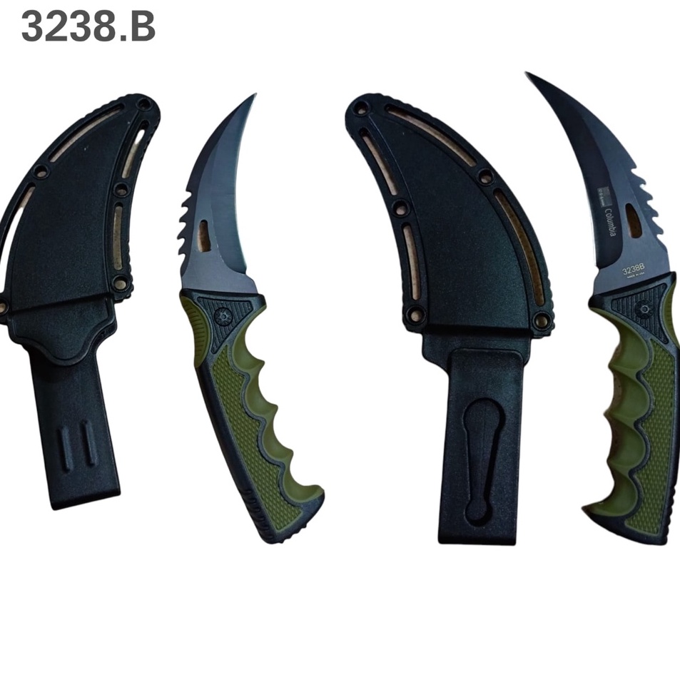 Diskon Pemesanan  Pisau Survival Columbia 3238B Pisau Sangkur Columbia Survival Kit