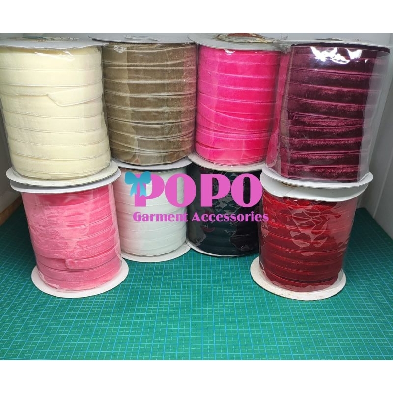

PITA VELVET 3/8" / 1CM ( ISI:50YARD )