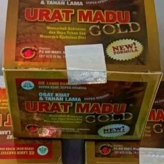 

[Urat_Madu gold asli original 1 box isi 10 sachet