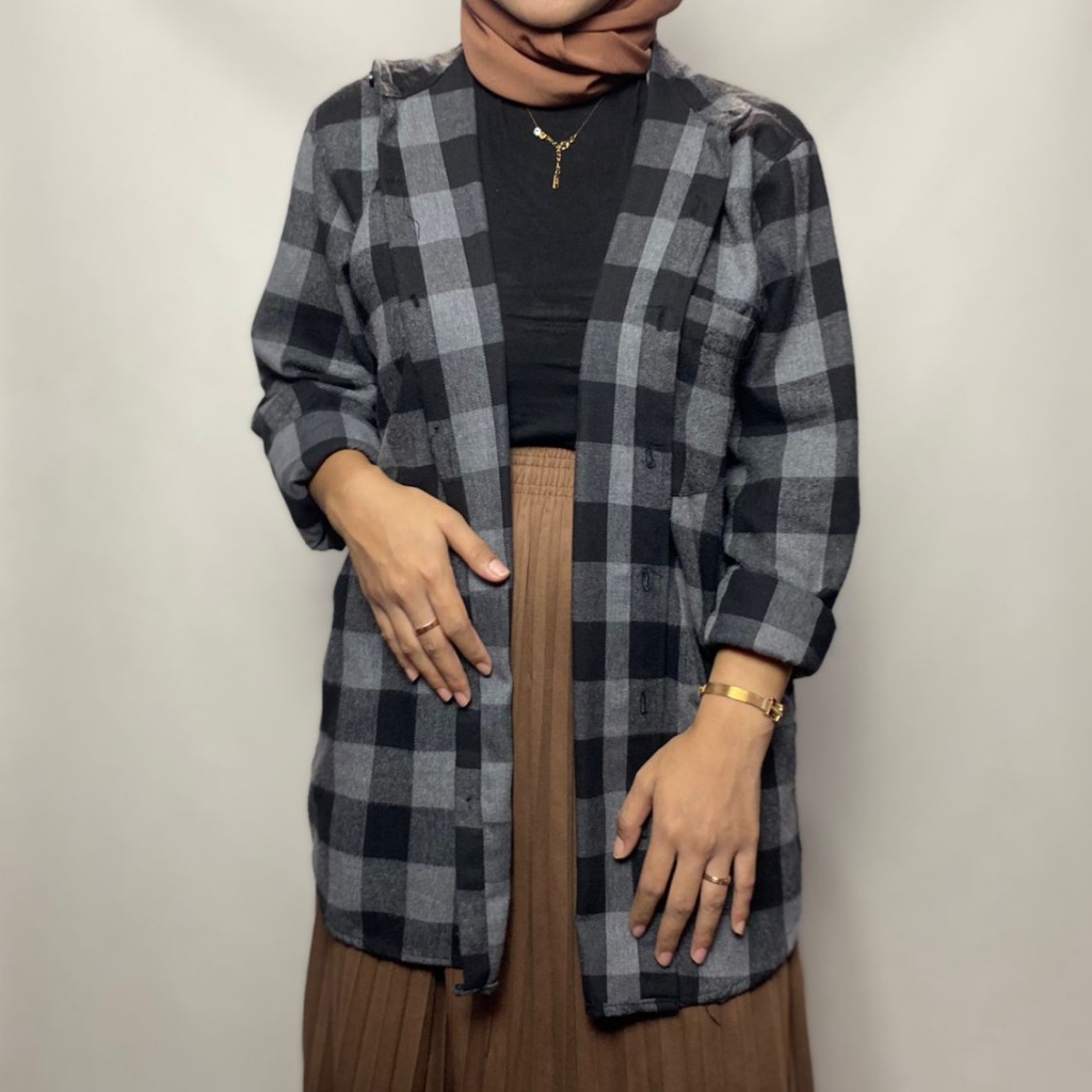 atasan wanita kemeja flanel wanita flannel wanita kemeja kotak kotak wanita flanel
