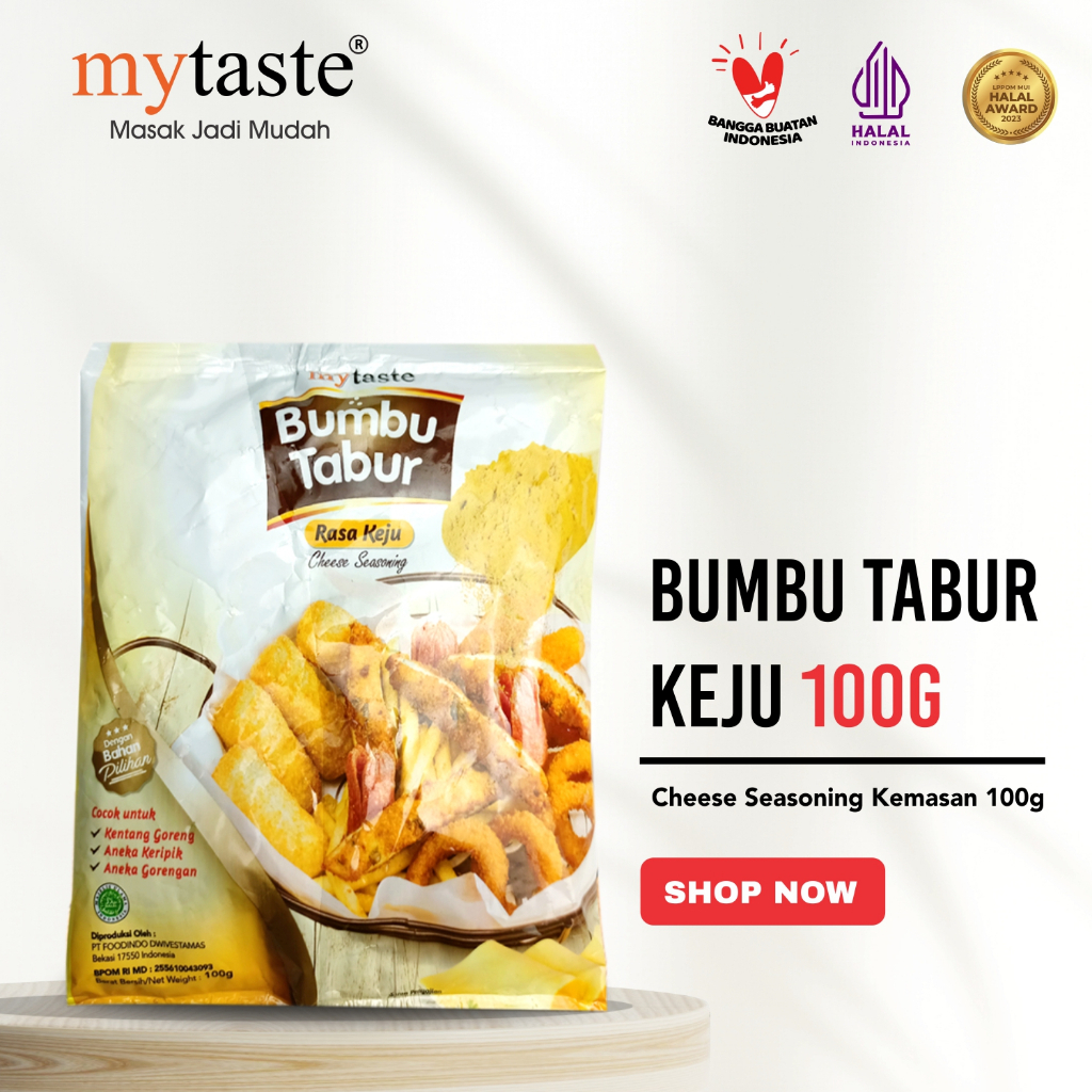 

My Taste Bumbu Tabur Keju 100 gr