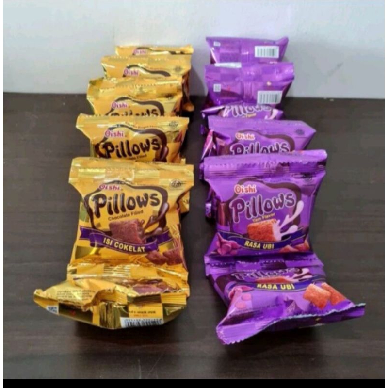 

MURAH SNACK OISHI PILLOWS 1 RENCENG ISI 10Pcs