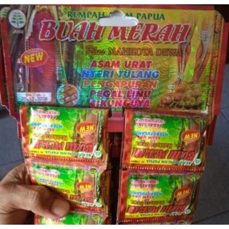 

buah merah hanger - renceng