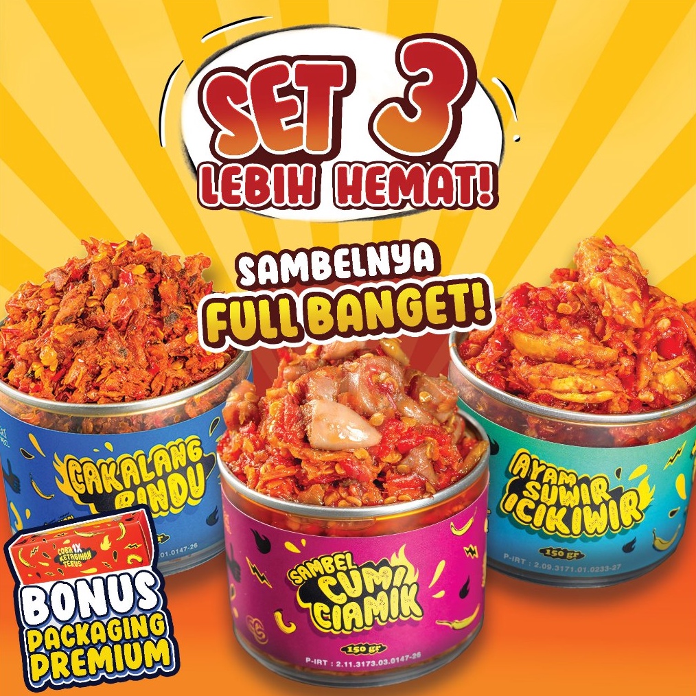 

CUCIGUDANG Eatsambel Paket Favorit Mas Yangun Set 3