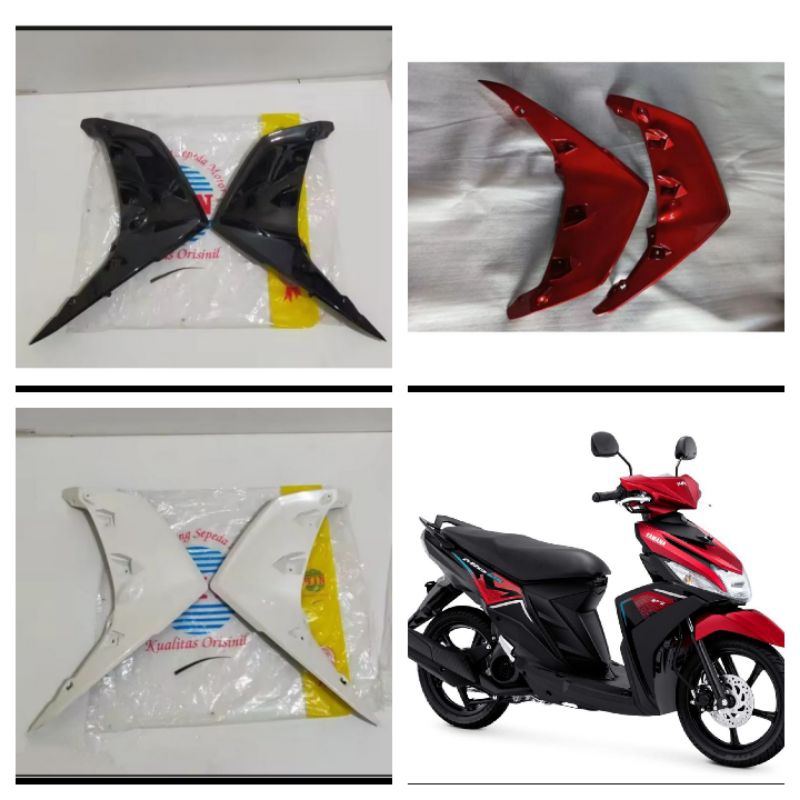Cover Sebeng Luar / Kap Body Samping Depan Mio M3 / Mio Z Merk Win