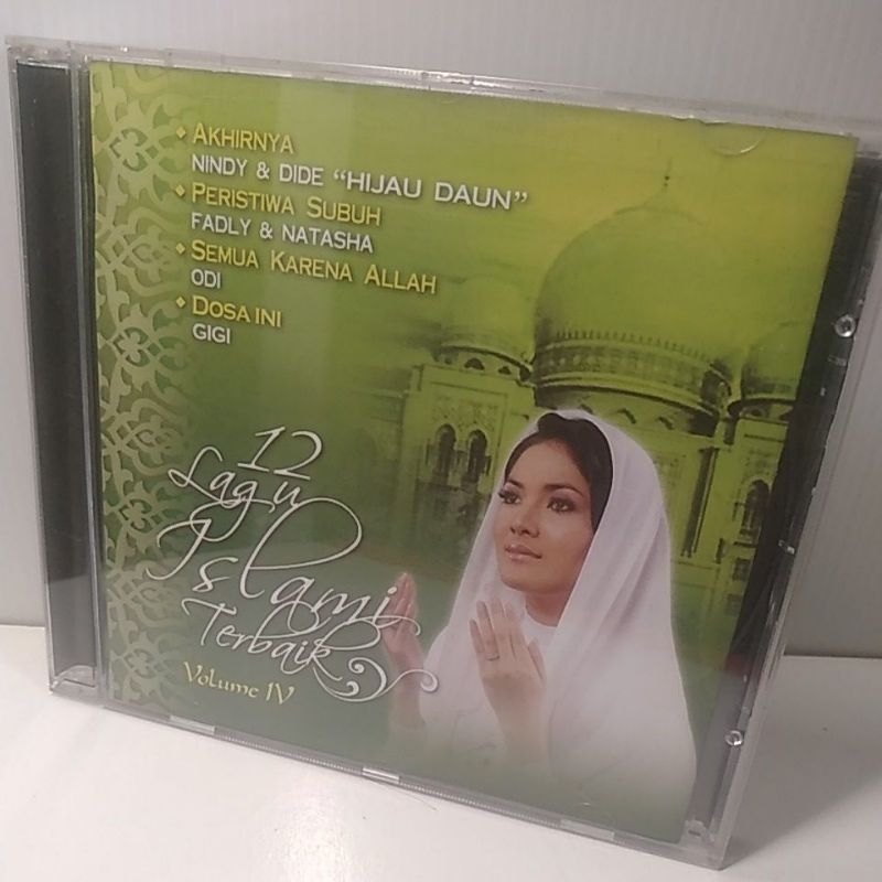 CD original musik 12 lagu islami terbaik volume lV