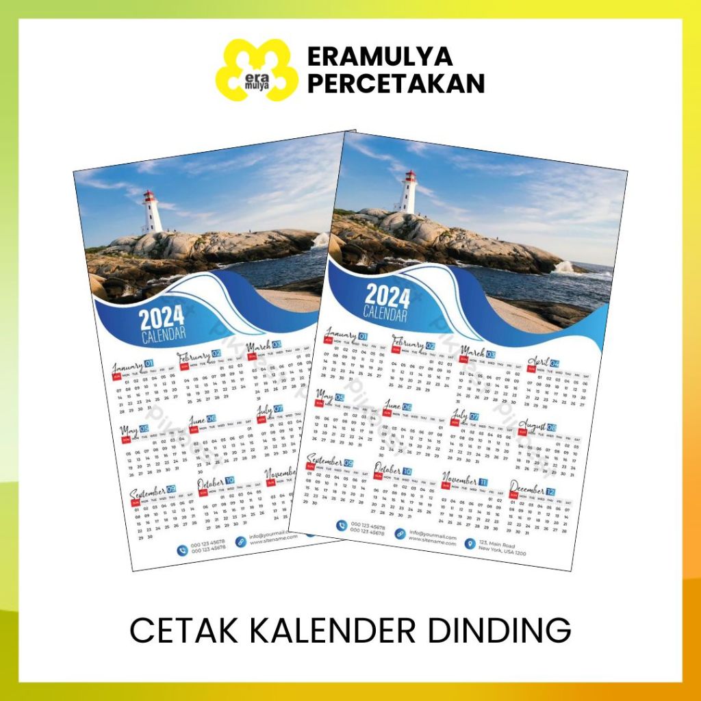 

ERAMULYA (BONUS BROSUR 1 RIM) | CETAK KALENDER 1 PLY / KALENDER 2025 / CETAK KALENDER 2025