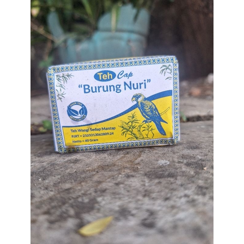 

Teh Cap Burung Nuri 1 slop [10 x 40gr]
