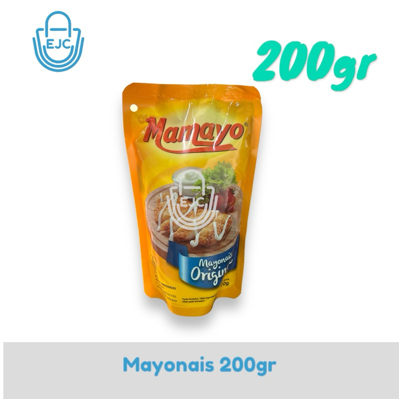 

Mamayo Mayonais Mayonnaise Mayo Original 200gr Pouch