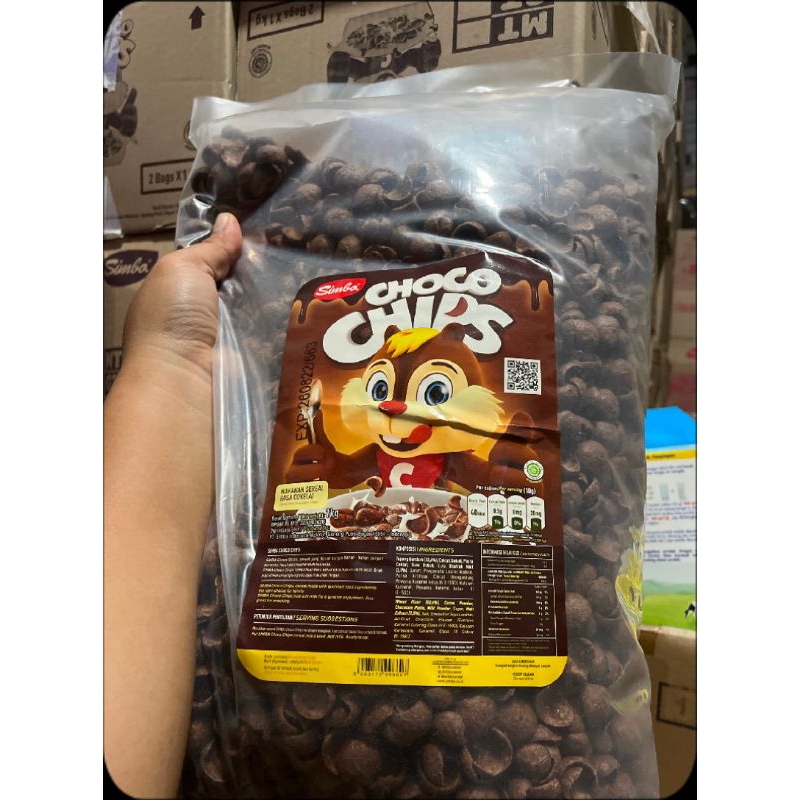 

Sereal simba choco chips koko krunch coco 1 kg kiloan isi kemasan terbaru 950gr (EXP 2025)