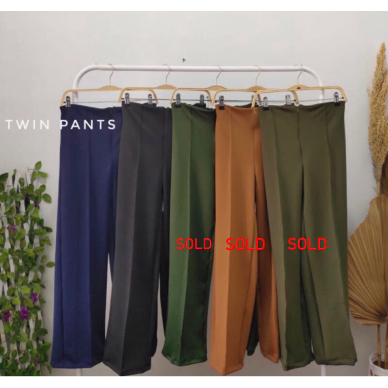 Twin Pants Kulot Scuba