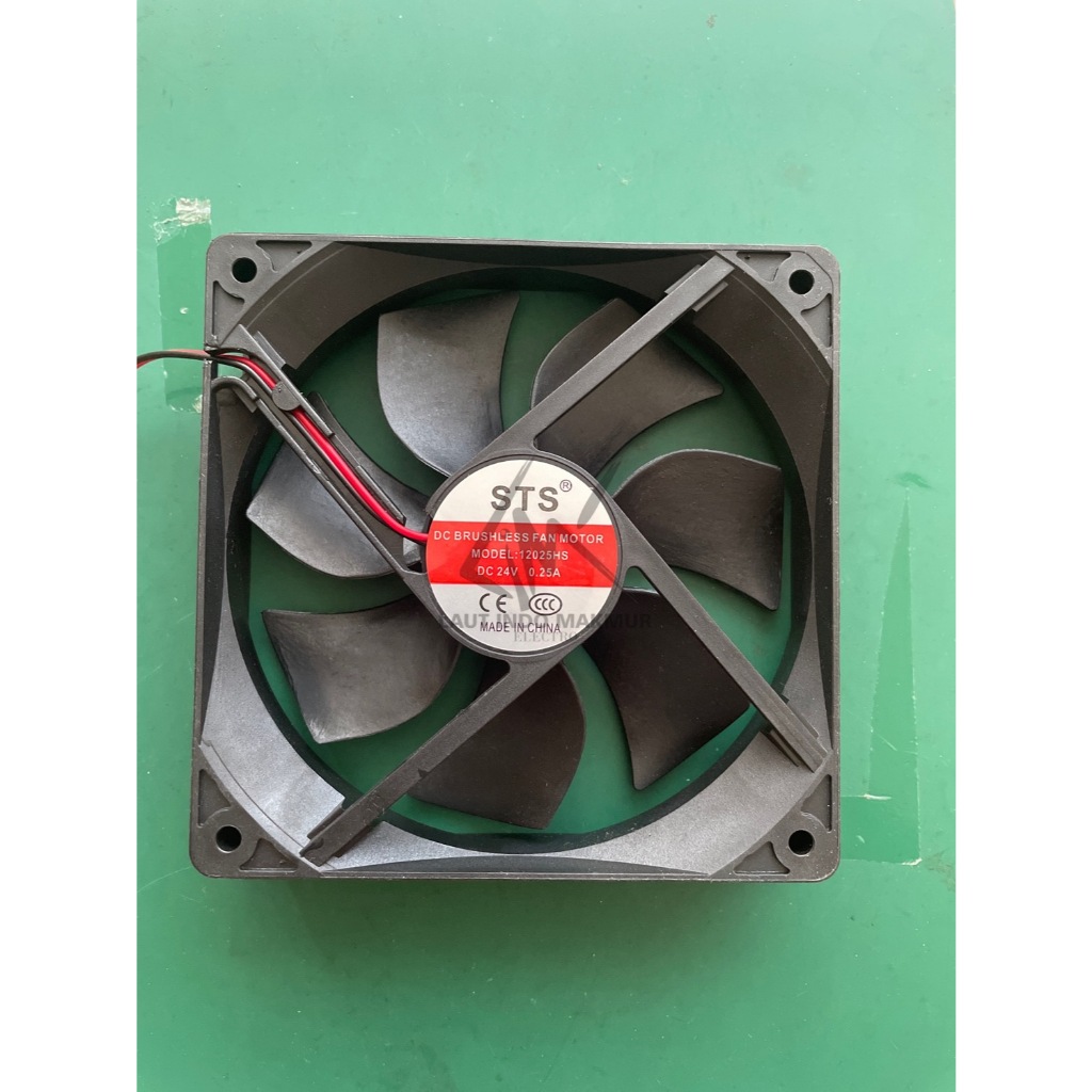 FAN DC24V 12cm KIPAS 24 V 12 cm FAN ups  DC 24VOLT BRSUHLESS 24 VOLT ups tabilizer