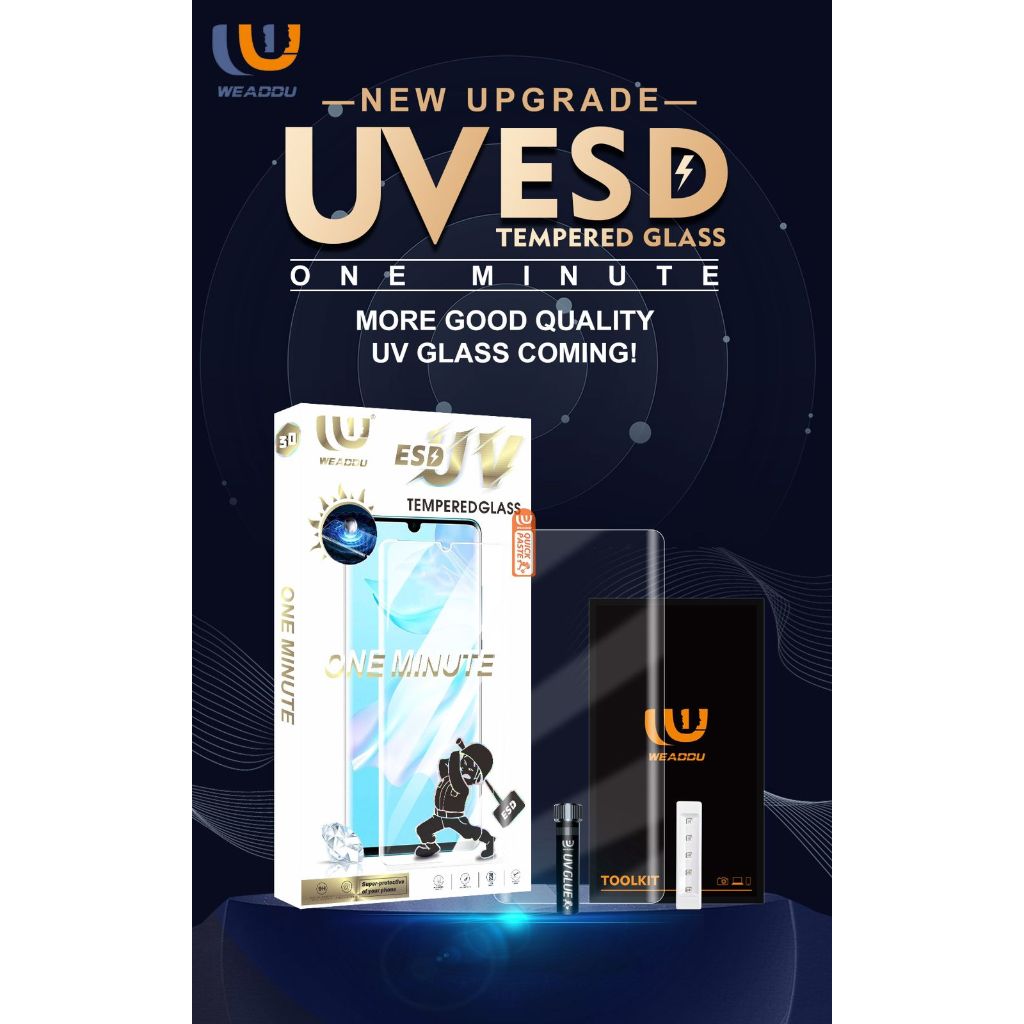 WEADDU UV ANTI GORES/ TEMPERED GLASS INFINIX ZERO 30 4G, ZERO 30 5G, ZERO ULTRA