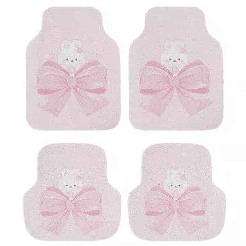 Karpet Rumput Mobil Pita Pink