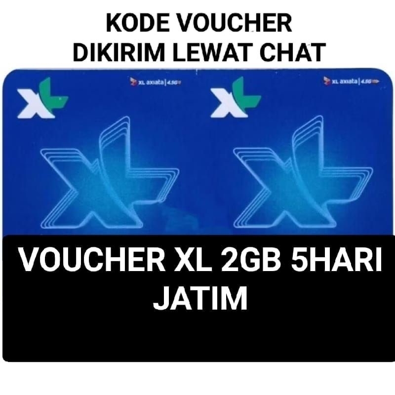 VOUCHER XL 2GB 5HARI JATIM (KODE VOUCHER DIKIRIM LEWAT CHAT )