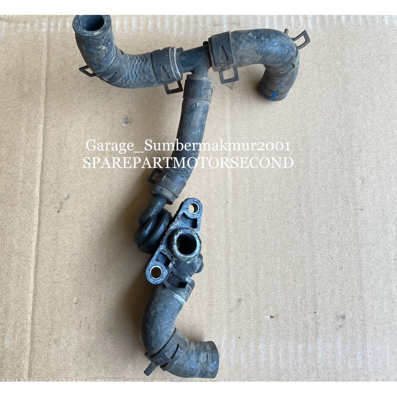 Thermostat Set Tambahan Pipa Selang Radiator Honda Vario 110 Karbu / Vario 110 Techno Karbu Original