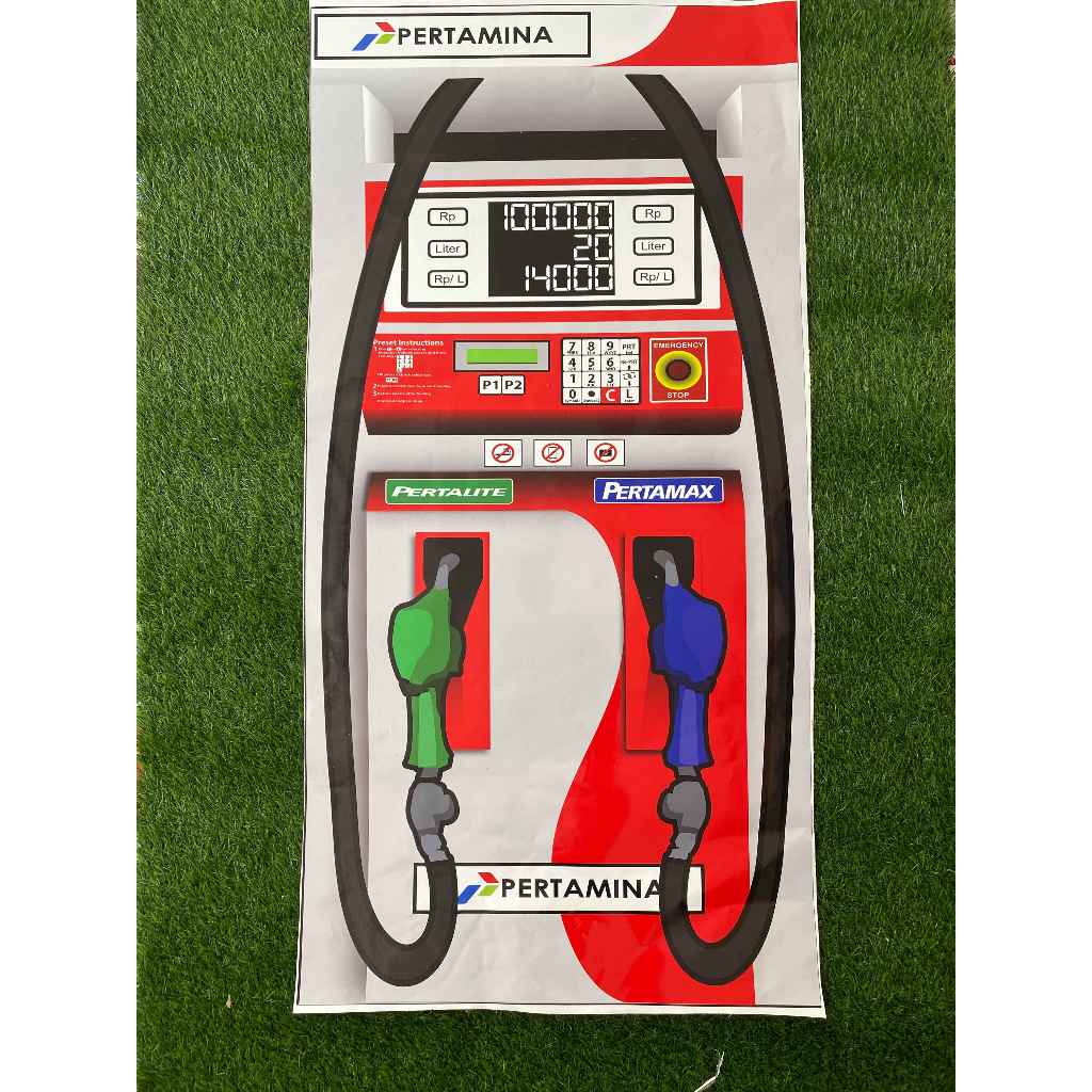 STICKER KULKAS 1 PINTU / 2 PINTU MOTIF POM MINI