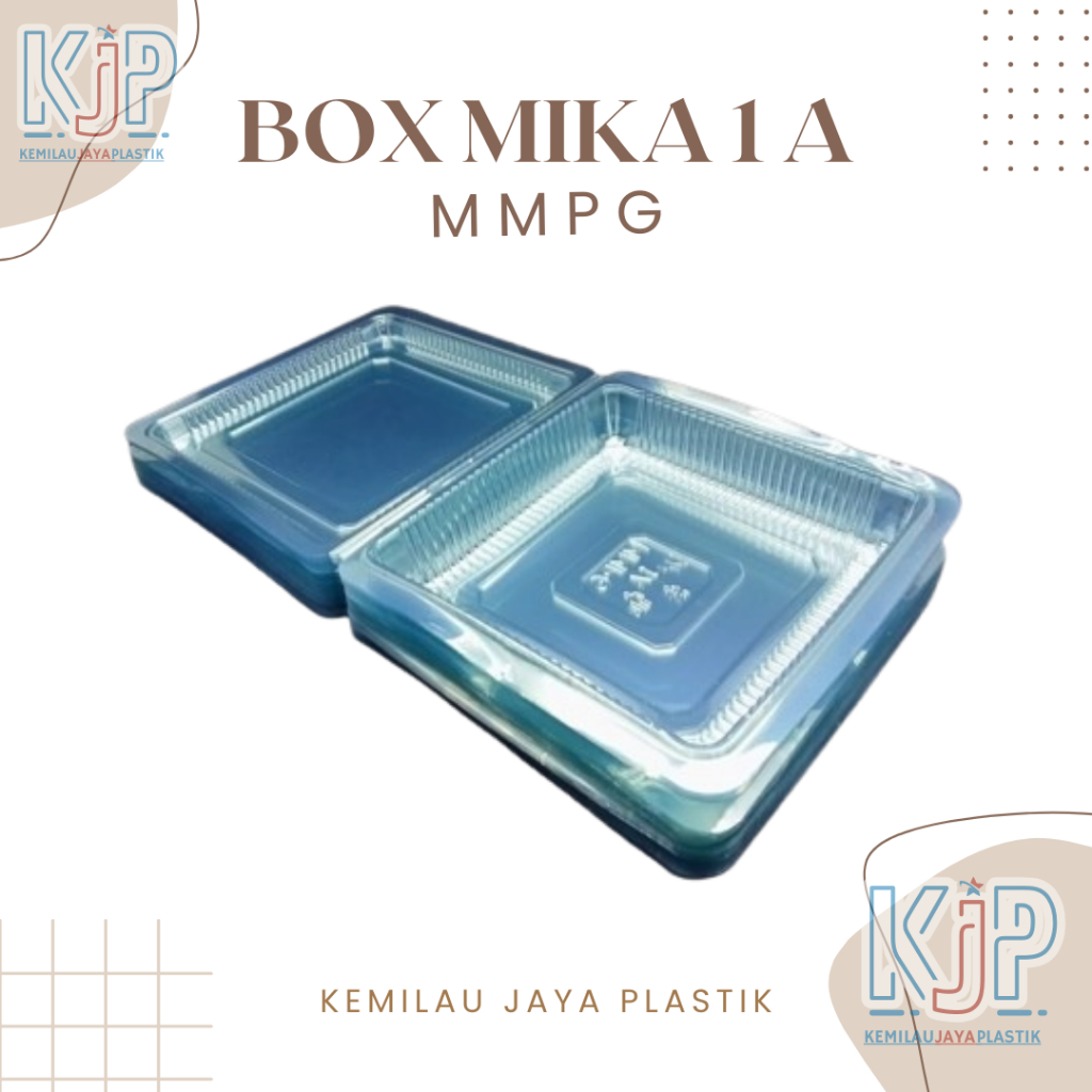 MMPG 1A / Mika 1A/ Mika Bolu / Mika Besar/Jumbo / Kotak Plastik Kue / Box Makanan Plastik