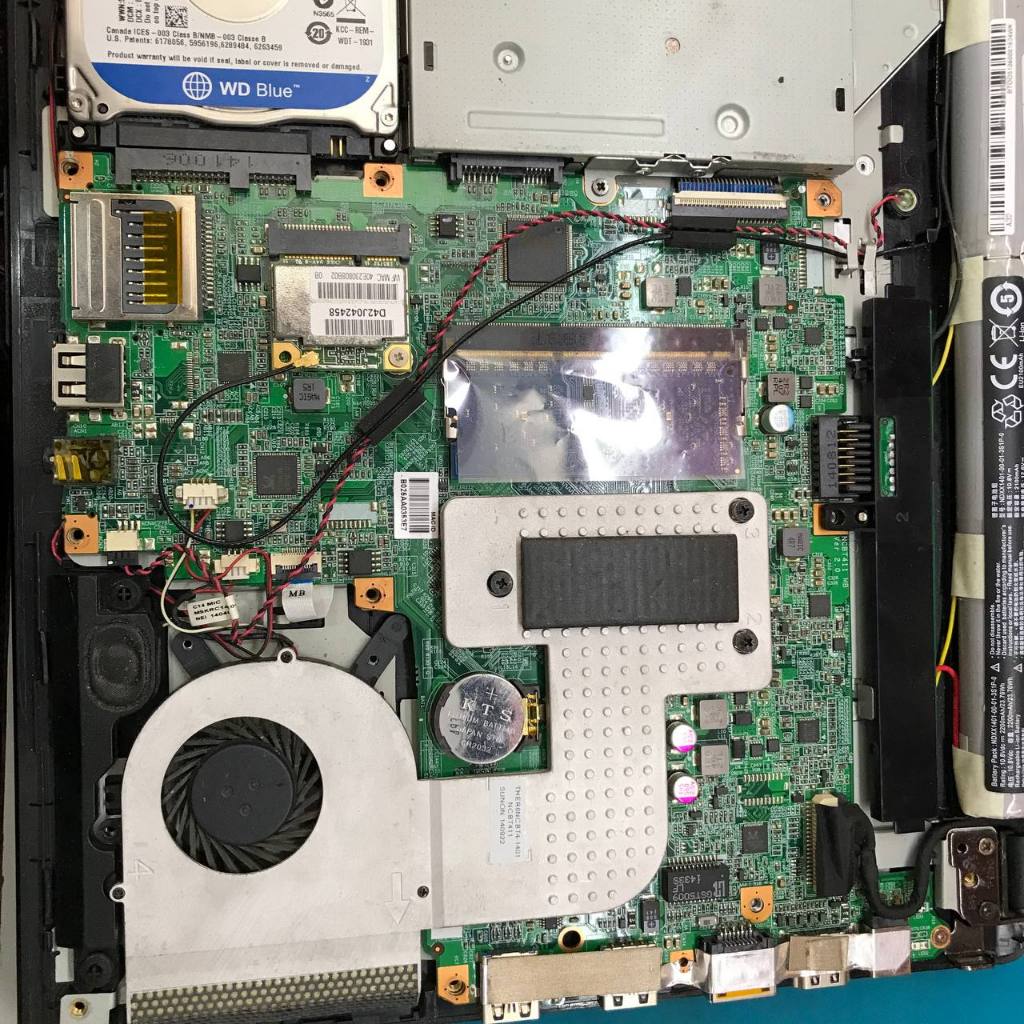 Motherboard Mobo Board Mainboard Mesin Laptop Acer Aspire One Z1401