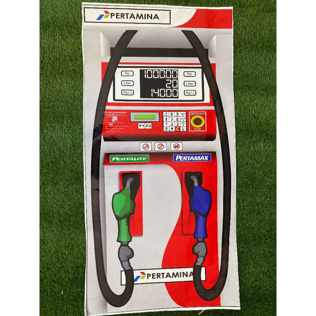 STICKER KULKAS 1 PINTU / 2 PINTU MOTIF POM MINI