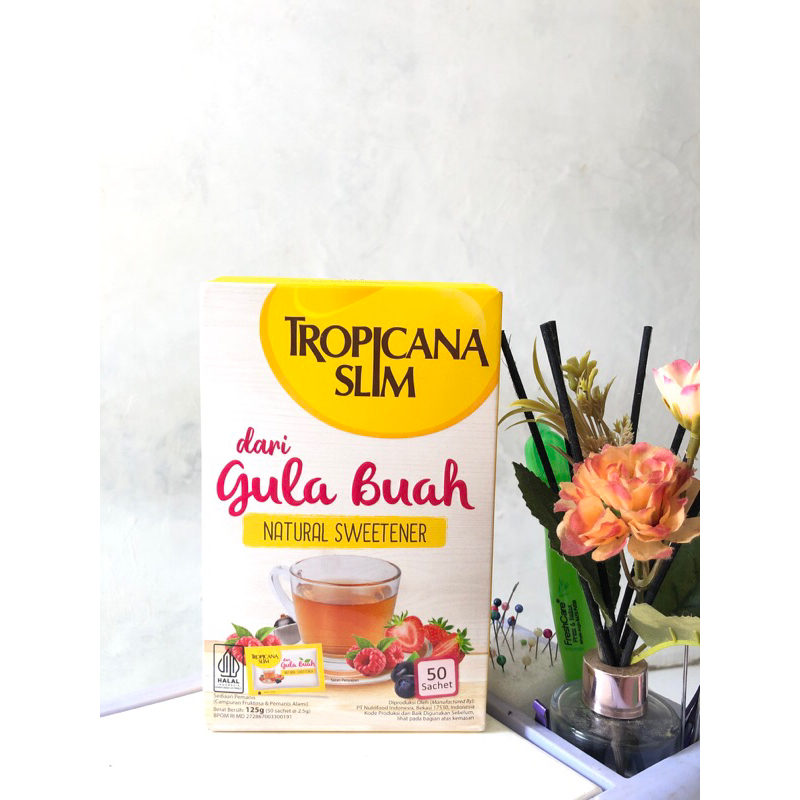 

TROPICANA SLIM GULA BUAH 50sch- pemanis alami untuk diabetes dan diet
