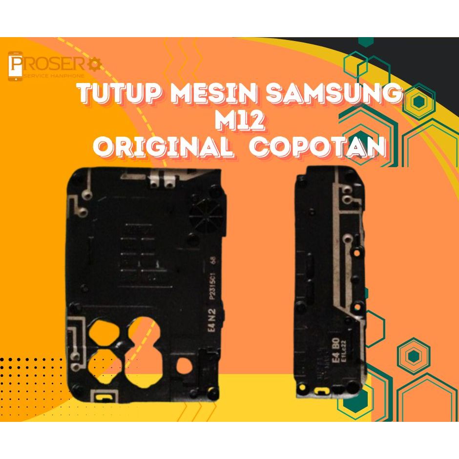 TUTUP MESIN SAMSUNG M12 ORI COPOTAN