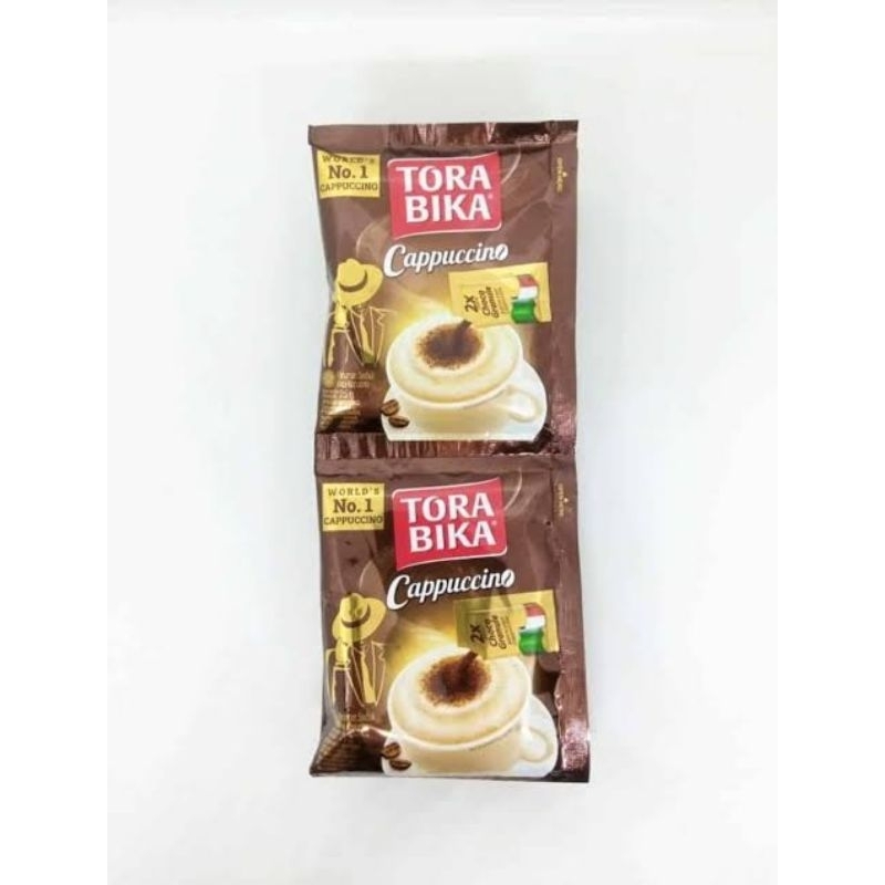 

torabika cappuccino renceng / renteng / sachet 25gr isi 10