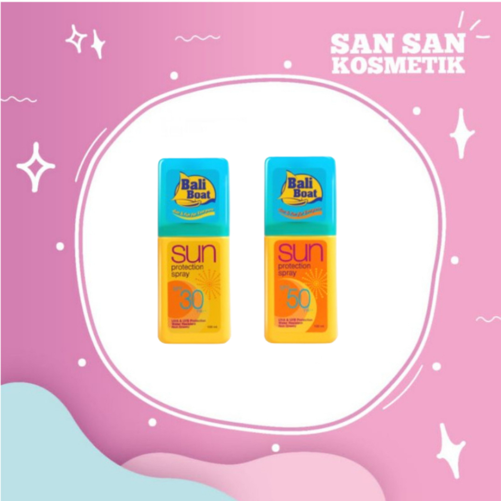 BALI BOAT - Sun Protection Spray SPF 30/SPF 50 PA +++(Freegift Random)